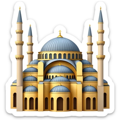 Hagia Sophia  in a emoji  sticker