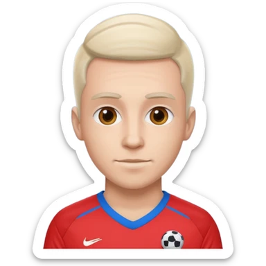 soccer fan (#00A3E0) and red (#F9423A) sticker