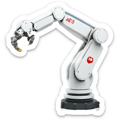 ABB 6 Axis robotic arm sticker