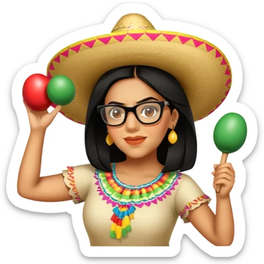 Meraca Musician sticker