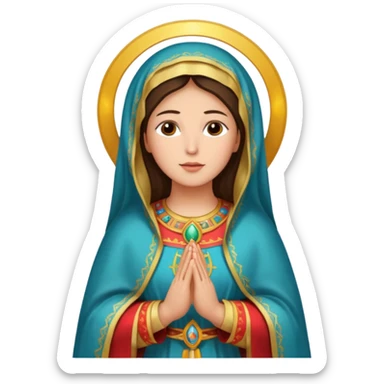 Virgencita de guadalupe sticker