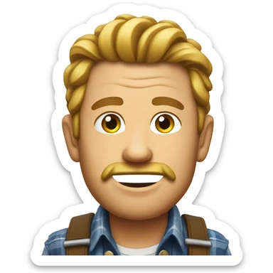 Country hick sticker