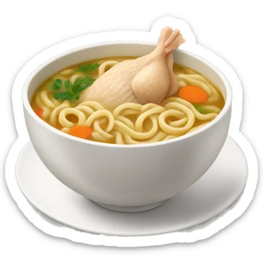 Chicken noodle soup  sticker