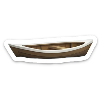 boat in the water sticker