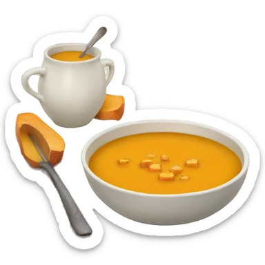 butternut squash soup sticker