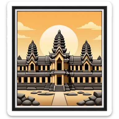 Angkor Wat sticker