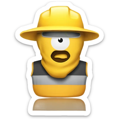 haz una bota de calzado de seguridad siendo limpiada sticker