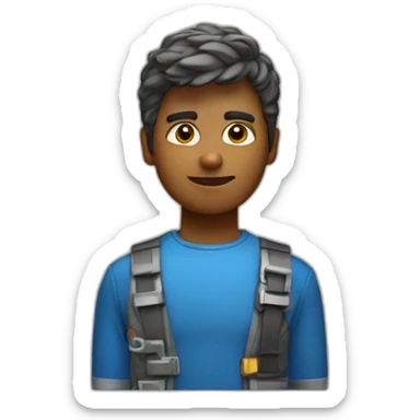 A thoughtful software engineer with a passion for code sticker