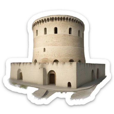 Thessaloniki white tower sticker
