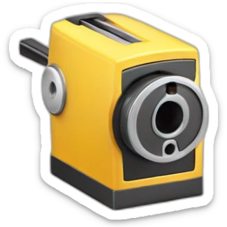 pencil sharpener sticker