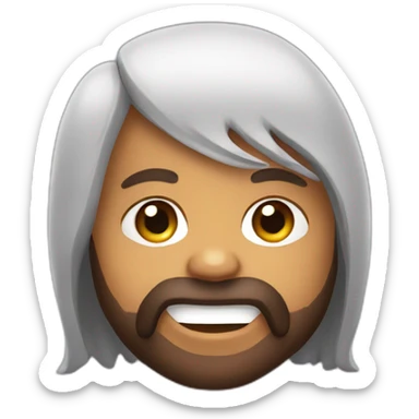 baby randy savage face sticker