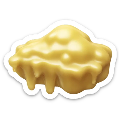 wax substance sticker