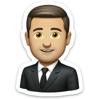 President Zelensky  sticker