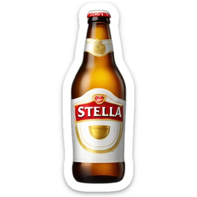 stella artois sticker