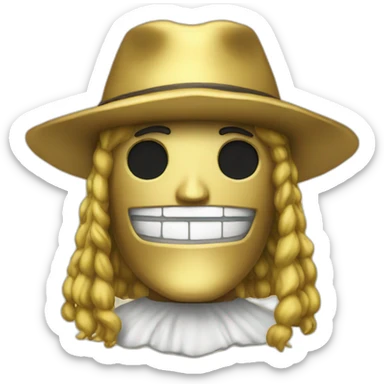 Gold Roger One Piece sticker