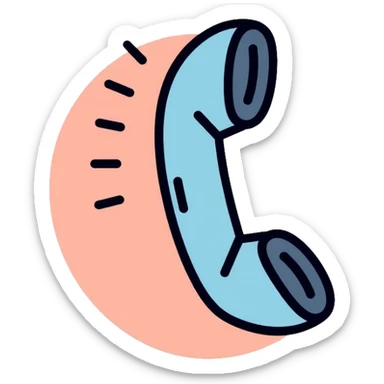 telephone sticker