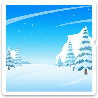 it's always snowing in russia sticker