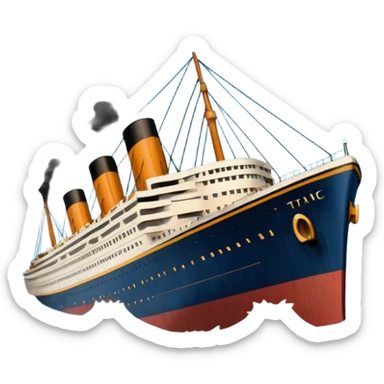 Titanic  sticker