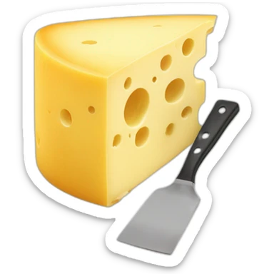 raclette cheese sticker