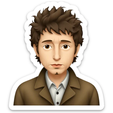 Bob dylan sticker