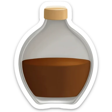 coffee syrup sticker
