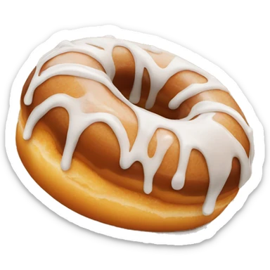 cinnamon donut sticker