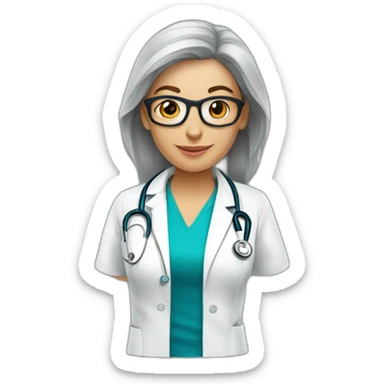 Doctora Polo Ana María Polo  sticker