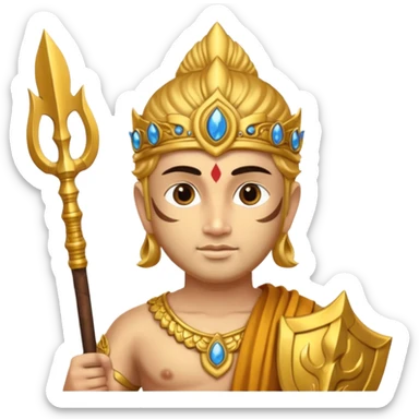 lord murugan sticker