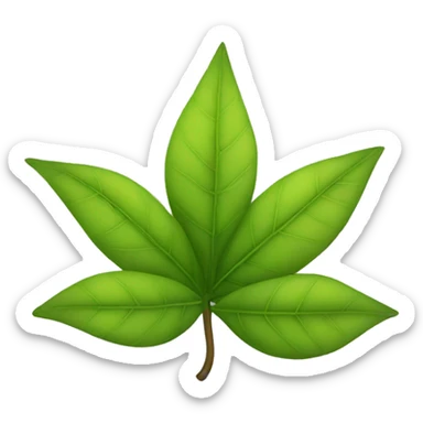 Trebol de 5 hojas sticker