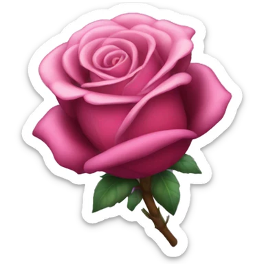 coeur noir scintillant rose sticker