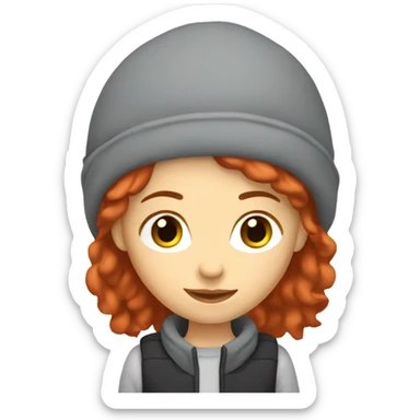 Red head with a grey 4Runner sticker