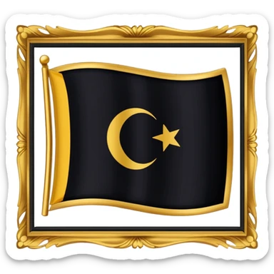 راية رسول لله في الخرب  sticker