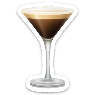 Espresso martini sticker