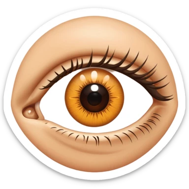Eye techniques sticker
