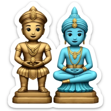 surabaya suro and boyo statue sticker
