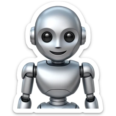 3D AI Robot Mascot - Chatbot Icon emoji sticker