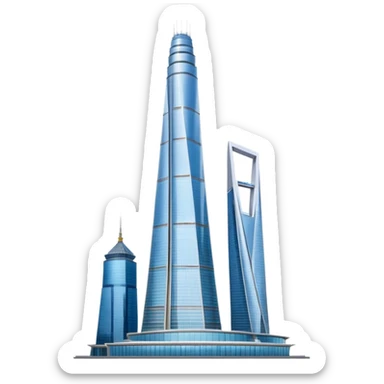 Shanghai Tower sticker