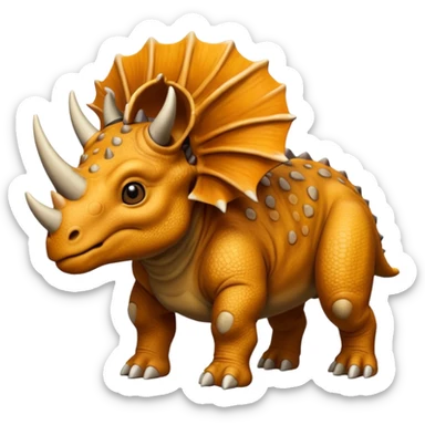 i need some thing like triceratops please more realistic sticker