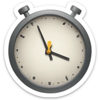 Reloj girando sticker