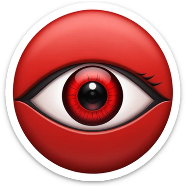 Sharingan eye sticker