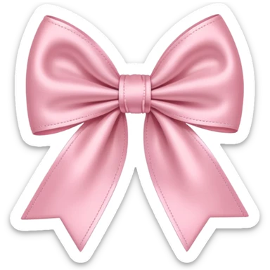 lacinho rosa bebê sticker