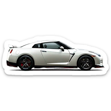 Nissan gtr  sticker
