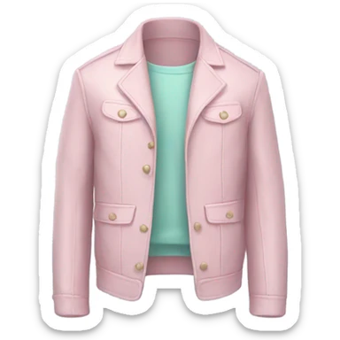 Pastel jacket  sticker