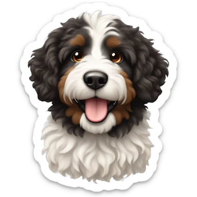 Bernedoodle sticker
