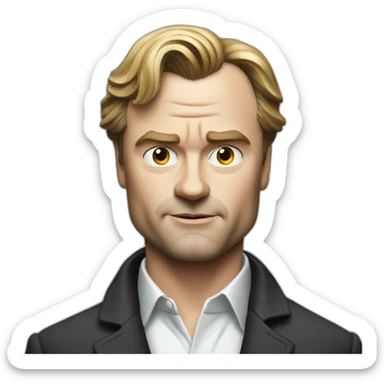 christopher nolan sticker