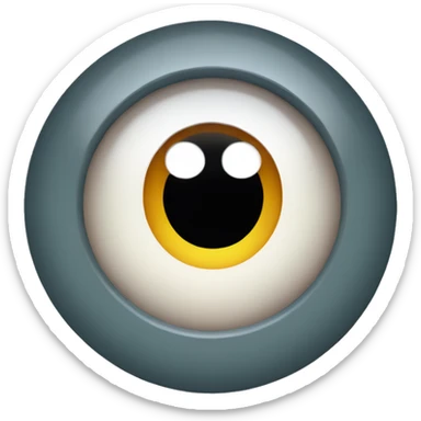 Eye rolling with sassy face  sticker