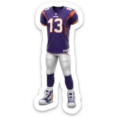 Jersey with Jackson name number 03 sticker