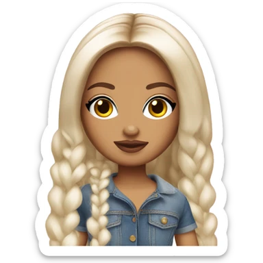 Italian bratz doll sticker