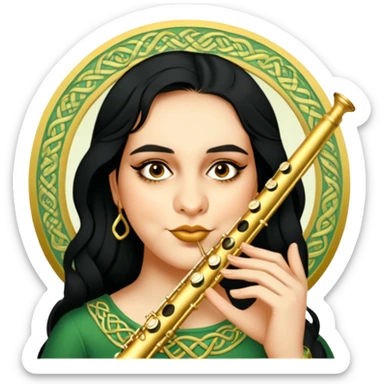 Irish Musician sticker