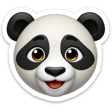 Panda in Panda Express sticker